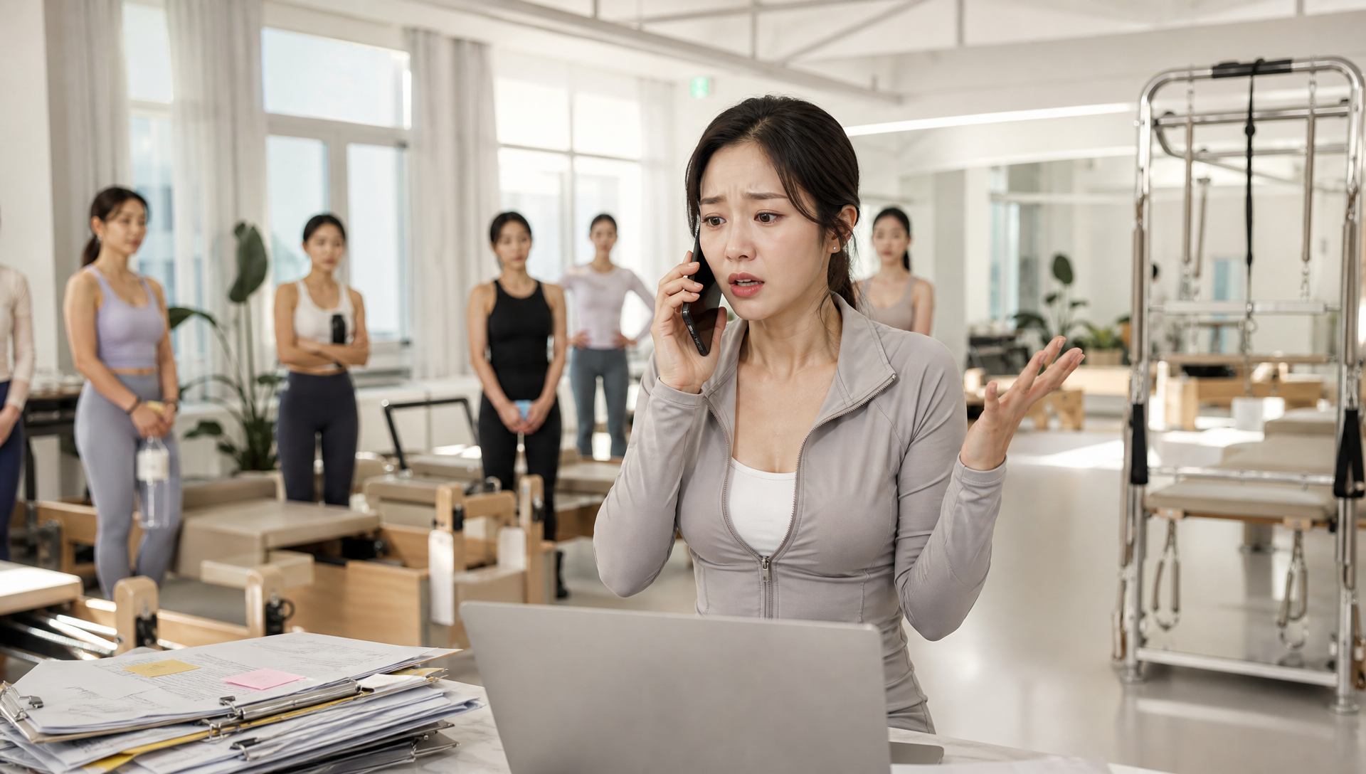 헬스장·필라테스 홈페이지, 회원모집부터 수업예약까지 자동화되나요?