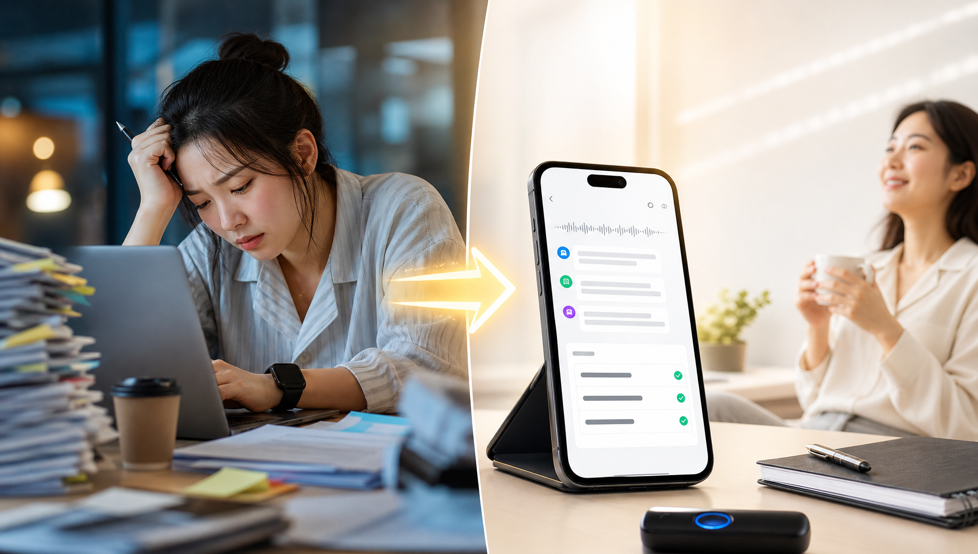 클로바노트 무료로 회의록 만드는 법, 녹음부터 할 일 정리까지 4단계