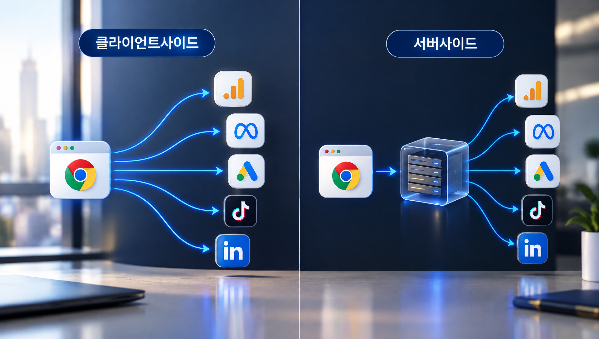 GTM 서버사이드 태깅, 클라이언트 방식과 뭐가 다른가