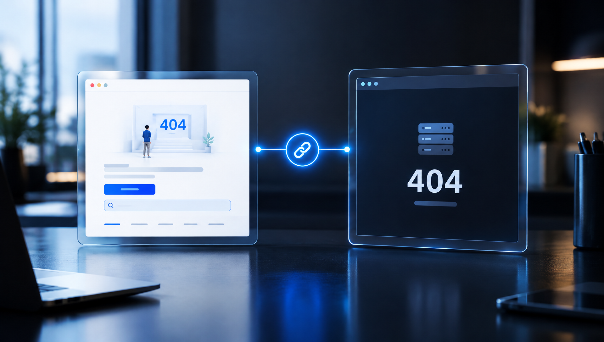 홈페이지 404 화면, 방문자가 다음 정보를 찾게 만드는 설계