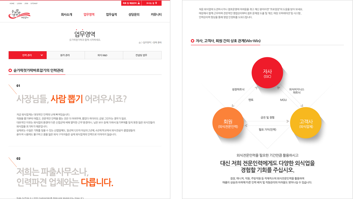 숟가락젓가락 홈페이지제작업체