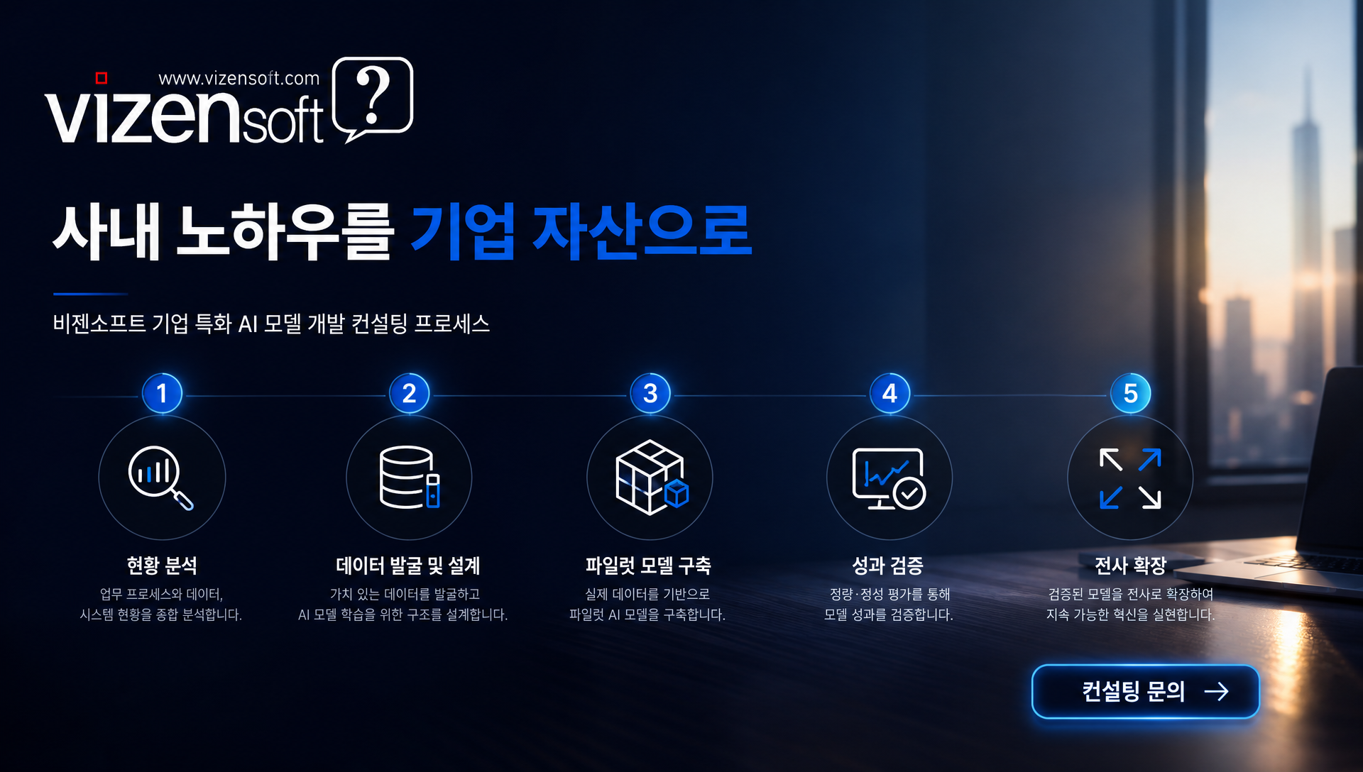 사내 데이터 자산화로 조직 판단력을 개인 의존성에서 해방시키는 미래상