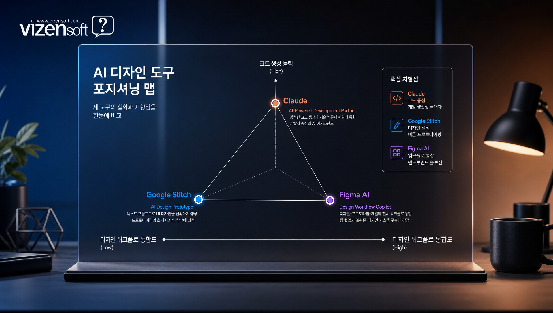 Google Stitch의 자연어 입력으로 다중 화면 동시 생성 화면