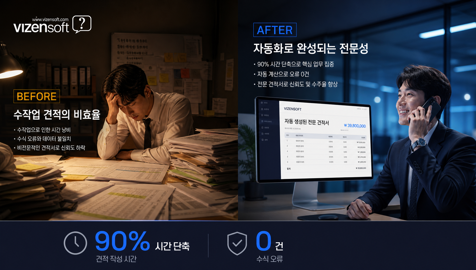 산업장비유통사, IT솔루션개발사, 건설자재제조사의 견적 자동화 도입 사례