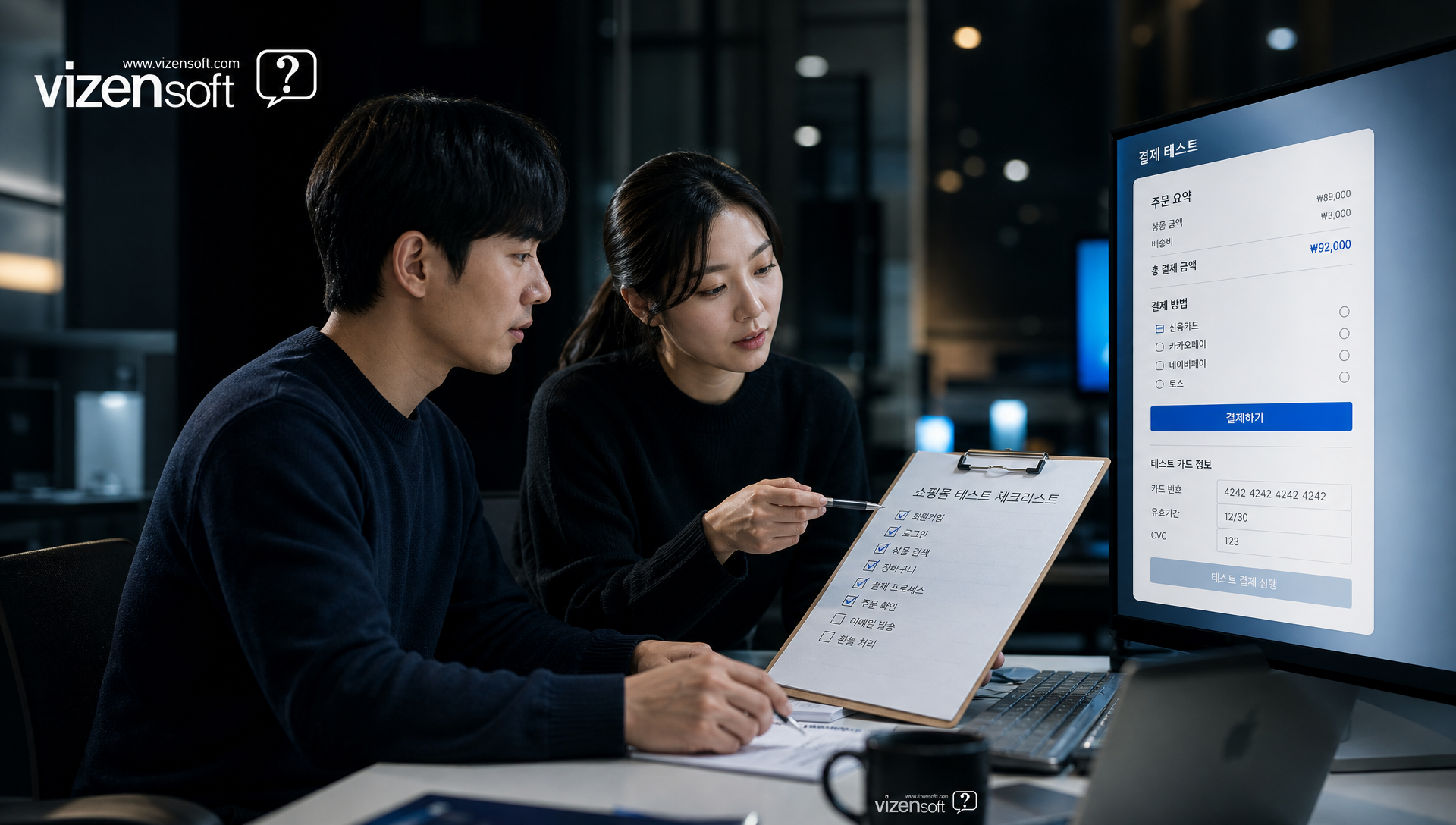 테스트 및 오픈 단계의 필수 항목과 행정 절차 체크리스트