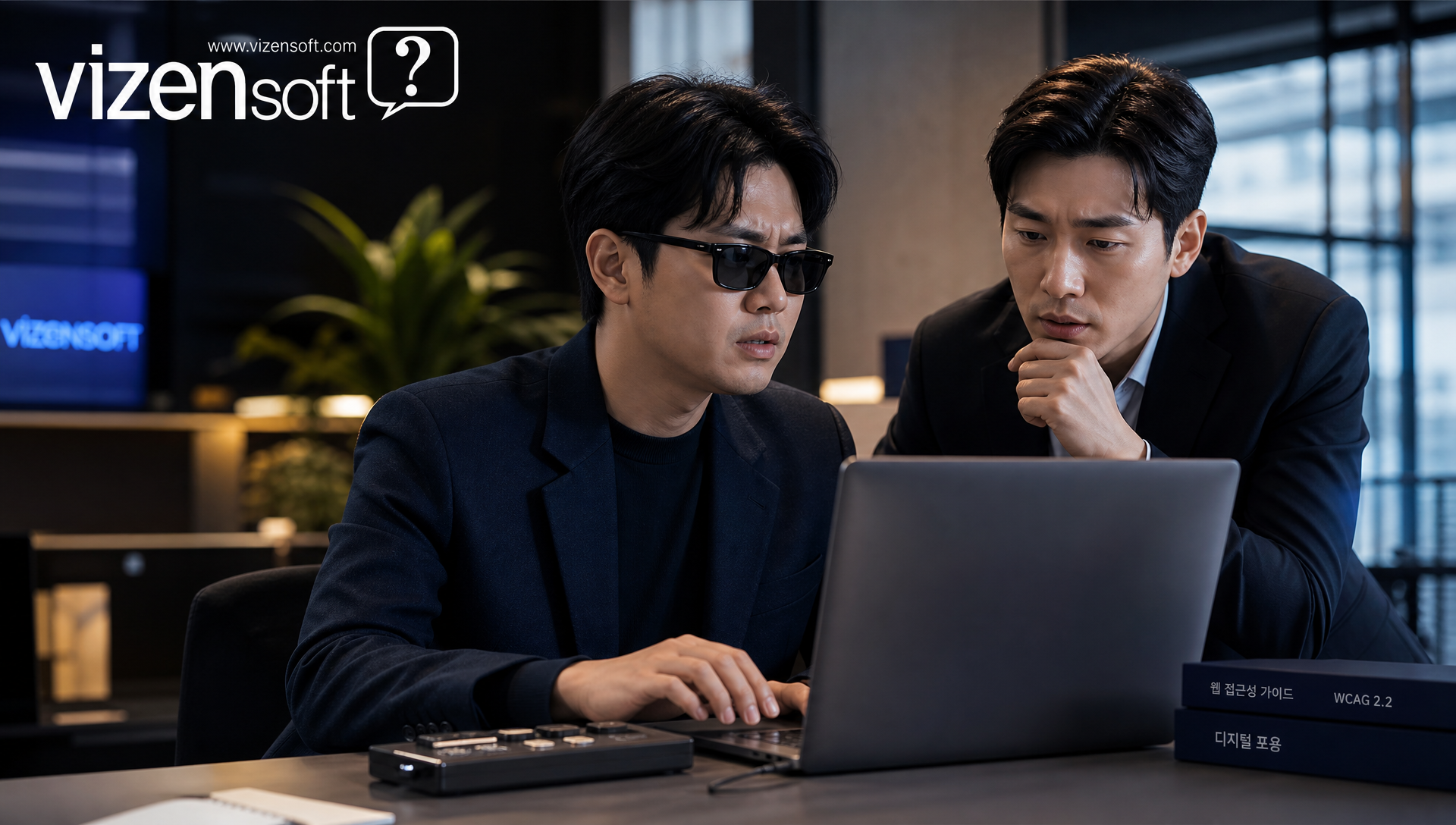 KWCAG 2.2 웹 접근성 4대 원칙 설명 인포그래픽