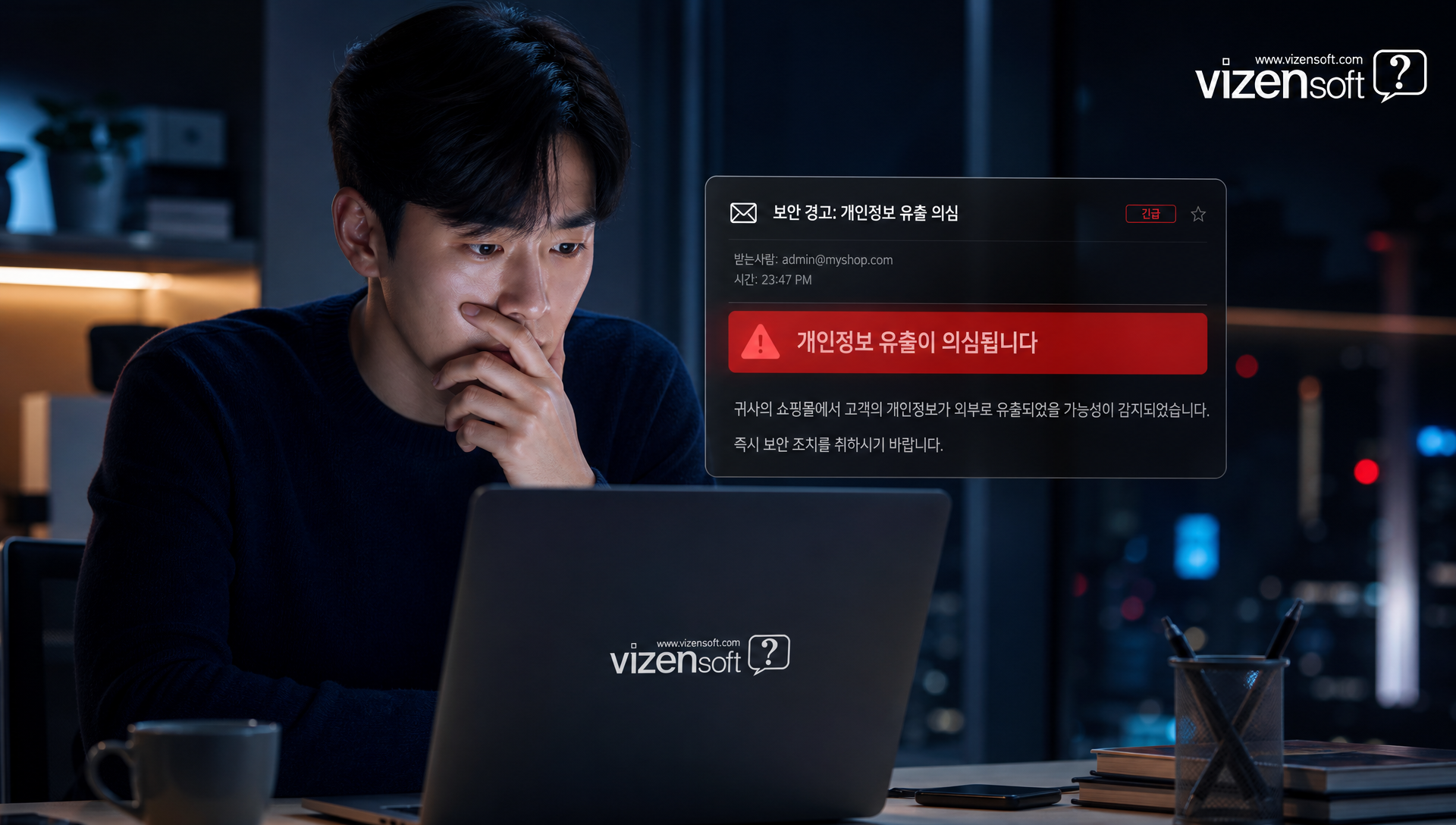 티빙 해킹과 쿠팡 내부자 유출 사건을 비교하는 인포그래픽