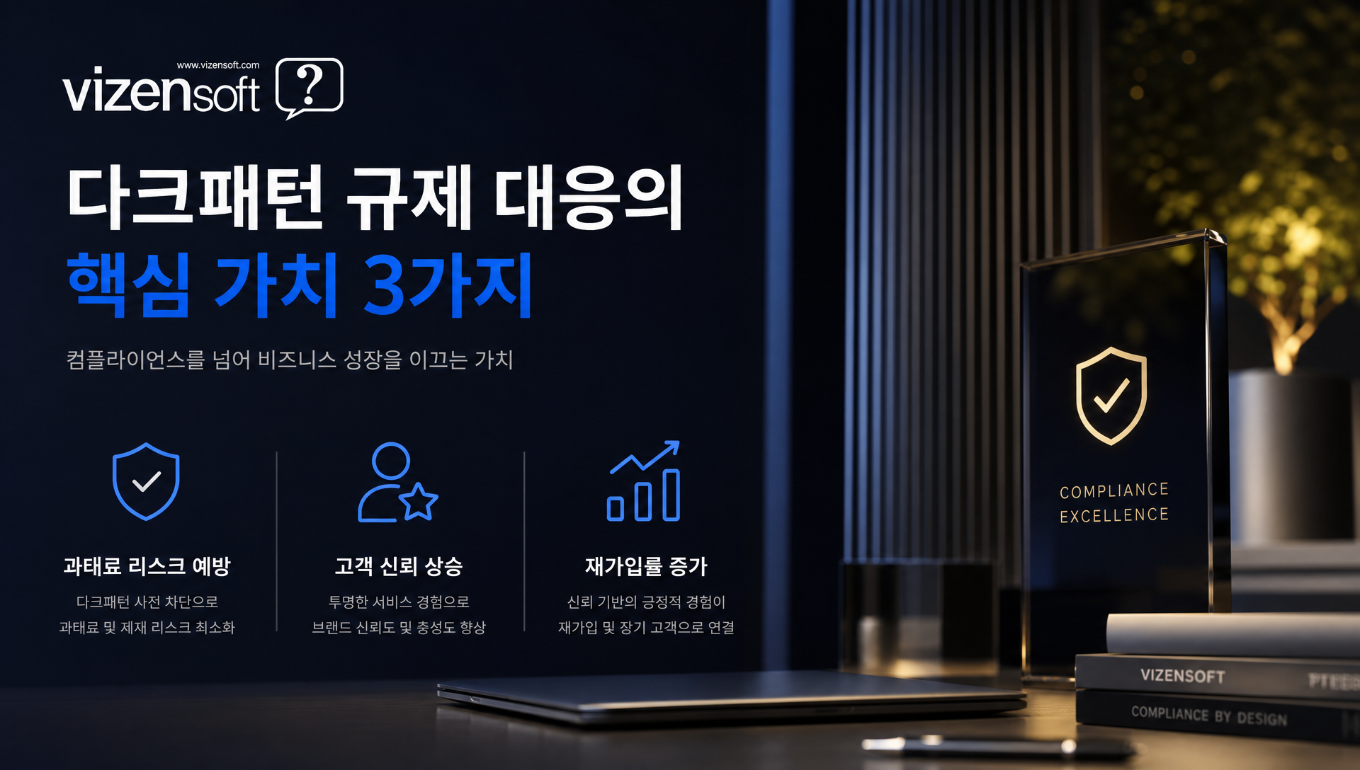 다크패턴 규제 준수의 법적 리스크 감소 및 브랜드 신뢰도 향상 효과