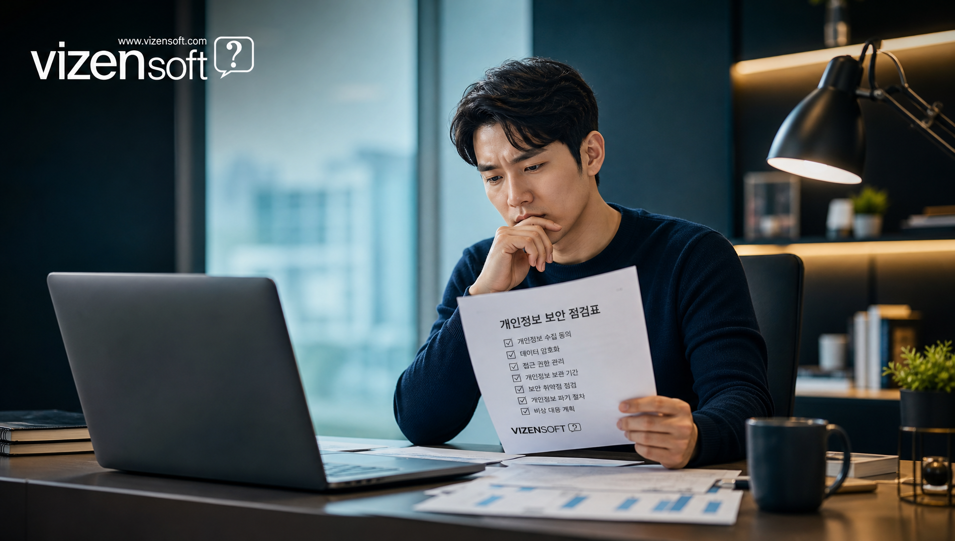 2026년 개인정보 안전성 확보조치 개정 내용을 설명하는 인포그래픽
