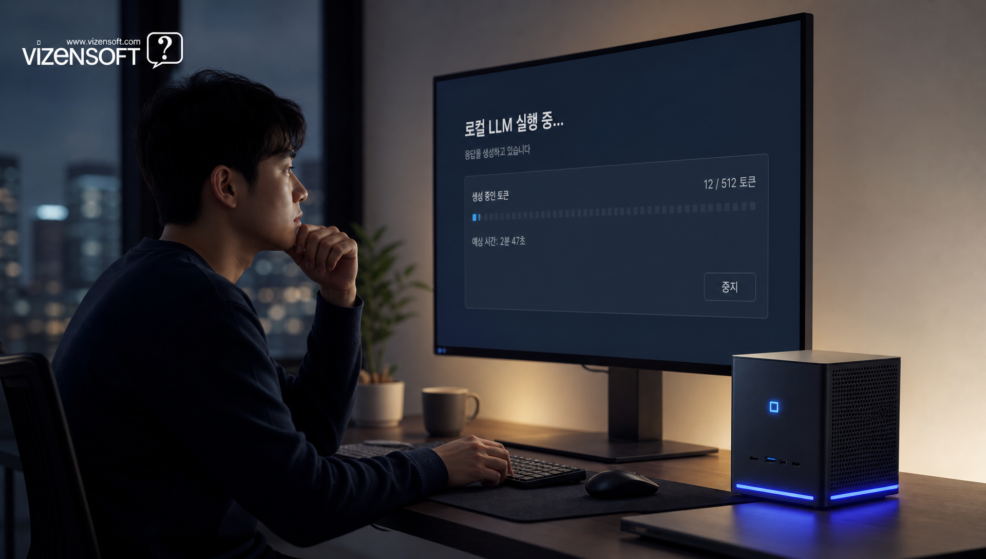 NVIDIA DGX Spark 128GB 통합메모리 AI 슈퍼컴퓨터 제품 이미지