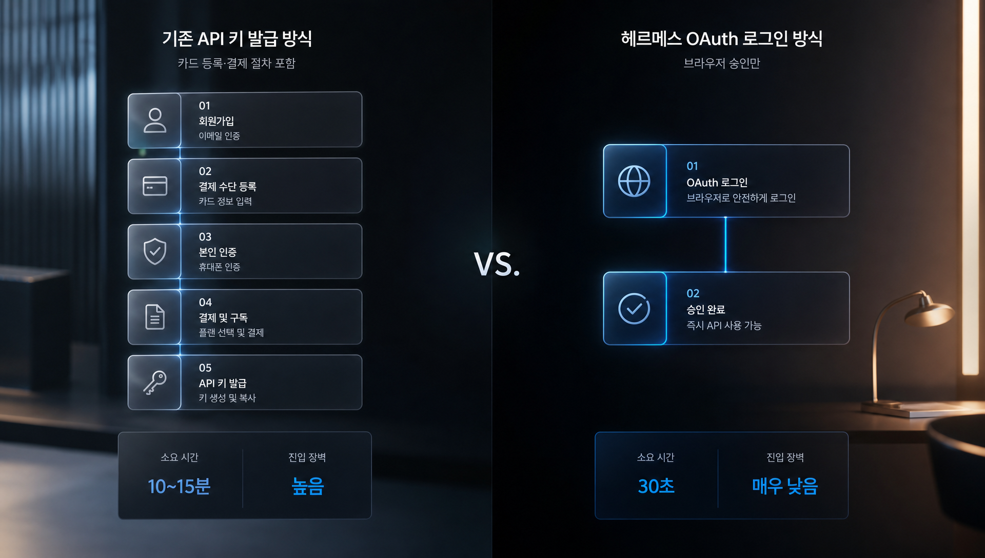 헤르메스 에이전트의 OAuth 로그인 방식과 API 키 없는 연동 프로세스 플로우