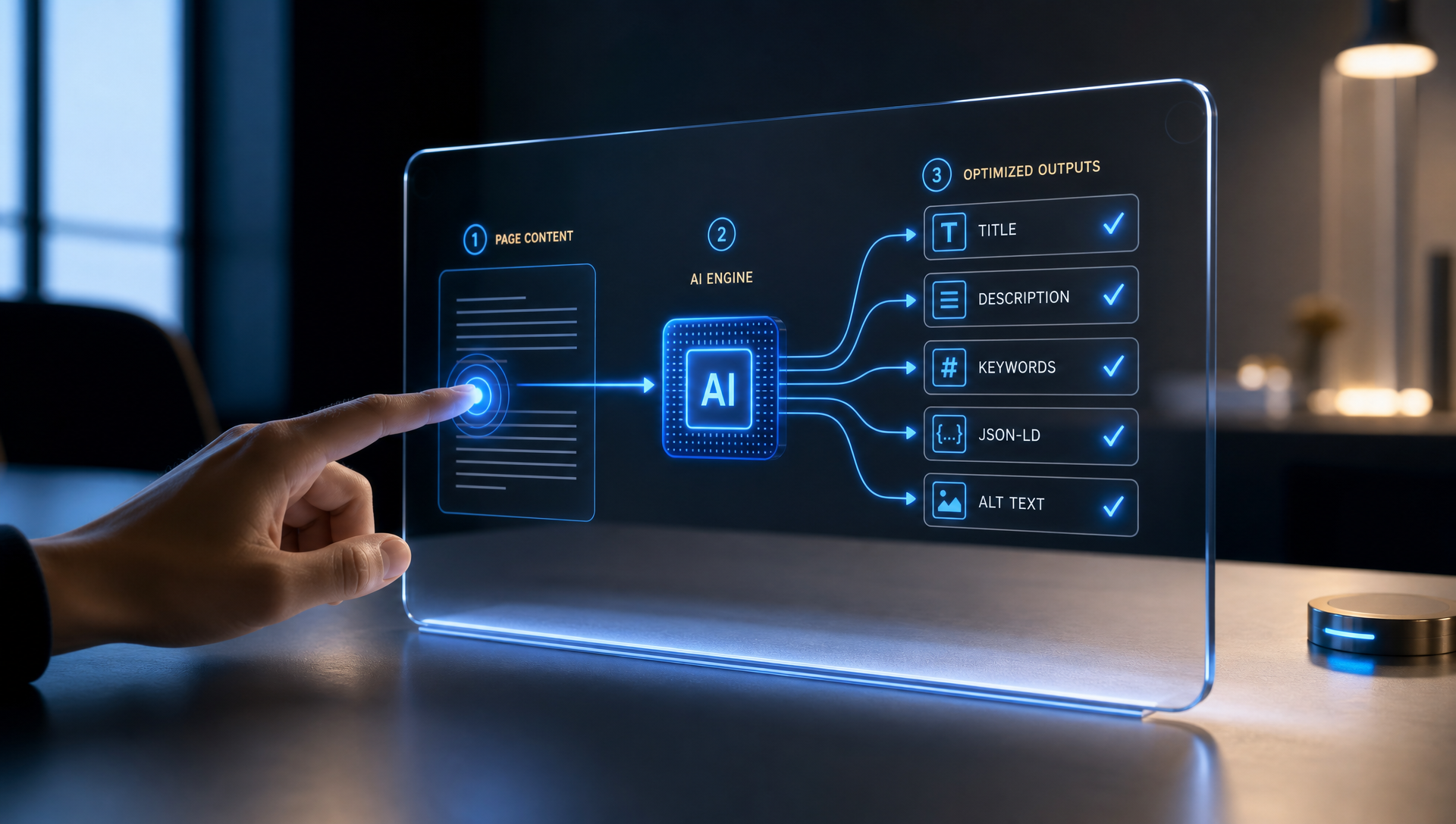 설정 이력 백업 및 복원 기능을 포함한 페이지 편집 인터페이스