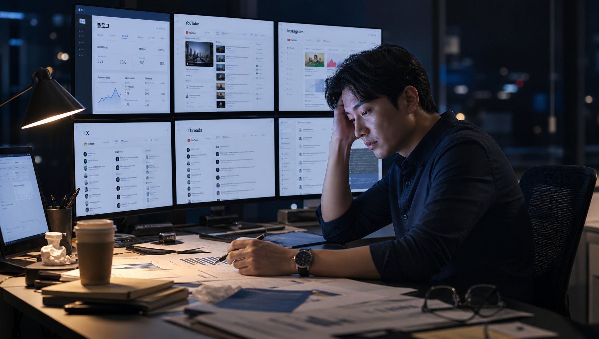 네이버 댓글 답변 화면에서 블로그 댓글에 대한 AI 초안을 확인하고 원클릭으로 발송