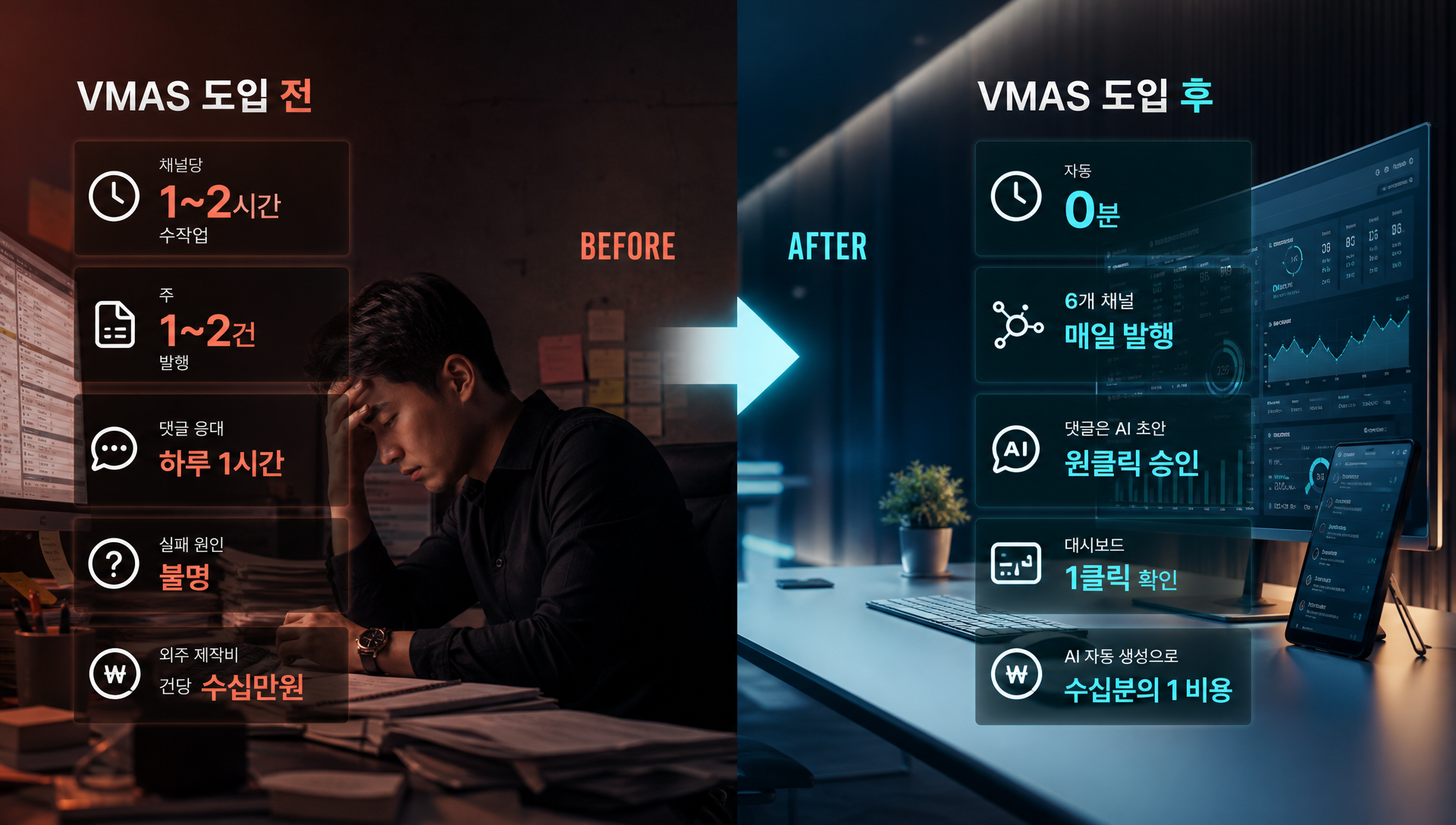 환경설정의 토큰 사용량 화면에서 AI 모델별 토큰, 비용 통계와 API 단가를 관리