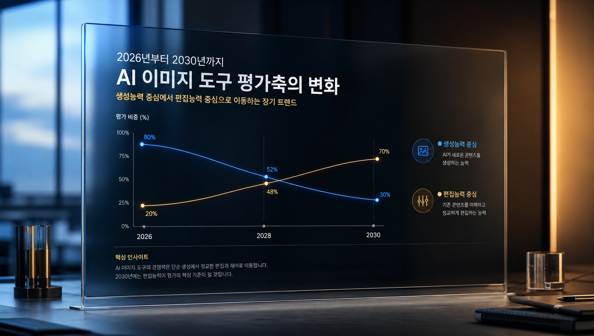 3-5년 중장기 이미지 편집 시장 시나리오 전망