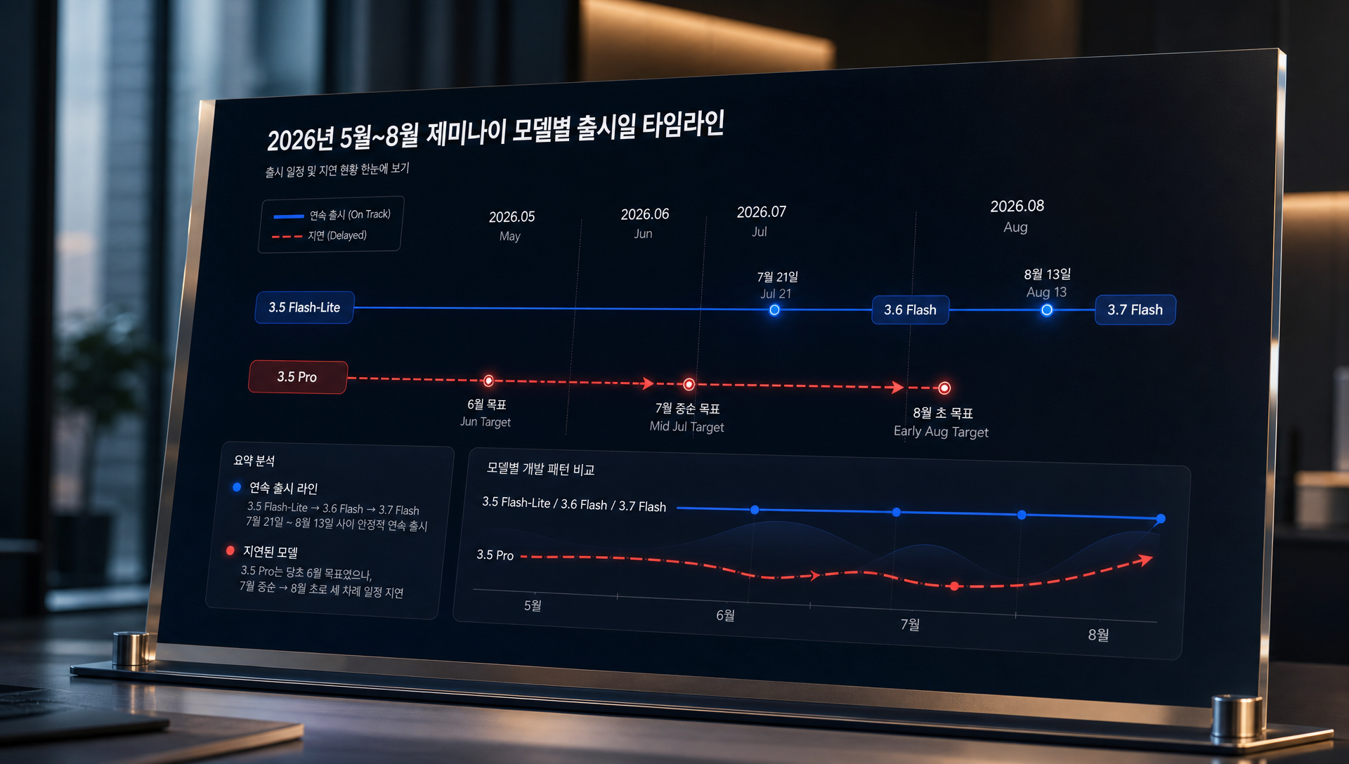 구글 제미나이 모델 라인업의 가격 정책과 성능 포지셔닝 비교표