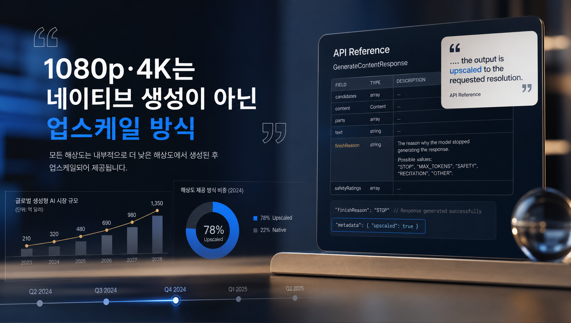 1080p와 4K 업스케일 방식의 기술 원리 및 기대치 관리