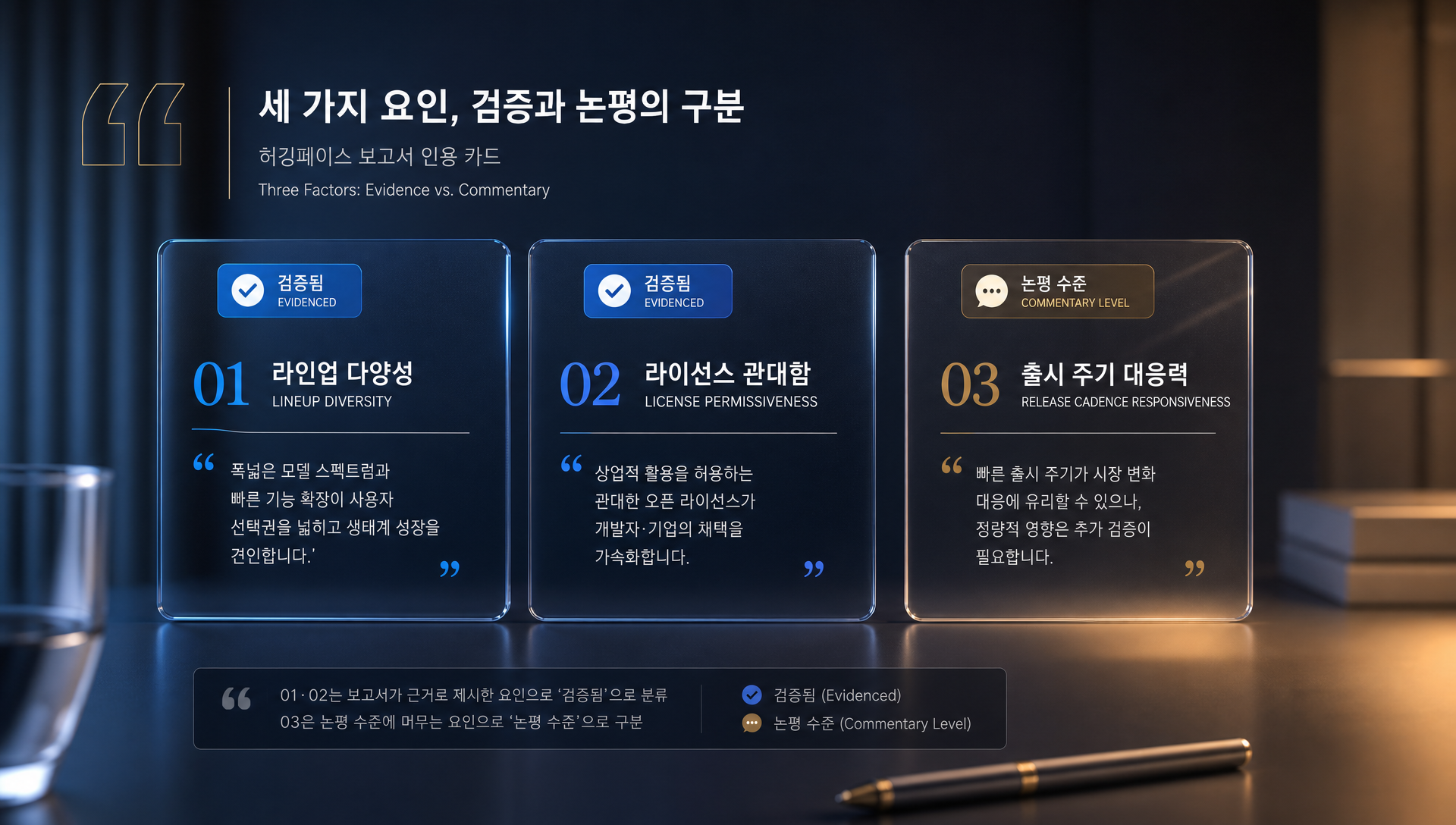 업계 전문가 분석 및 큐원 라마 점유율 변화 원인 관련 논평 텍스트
