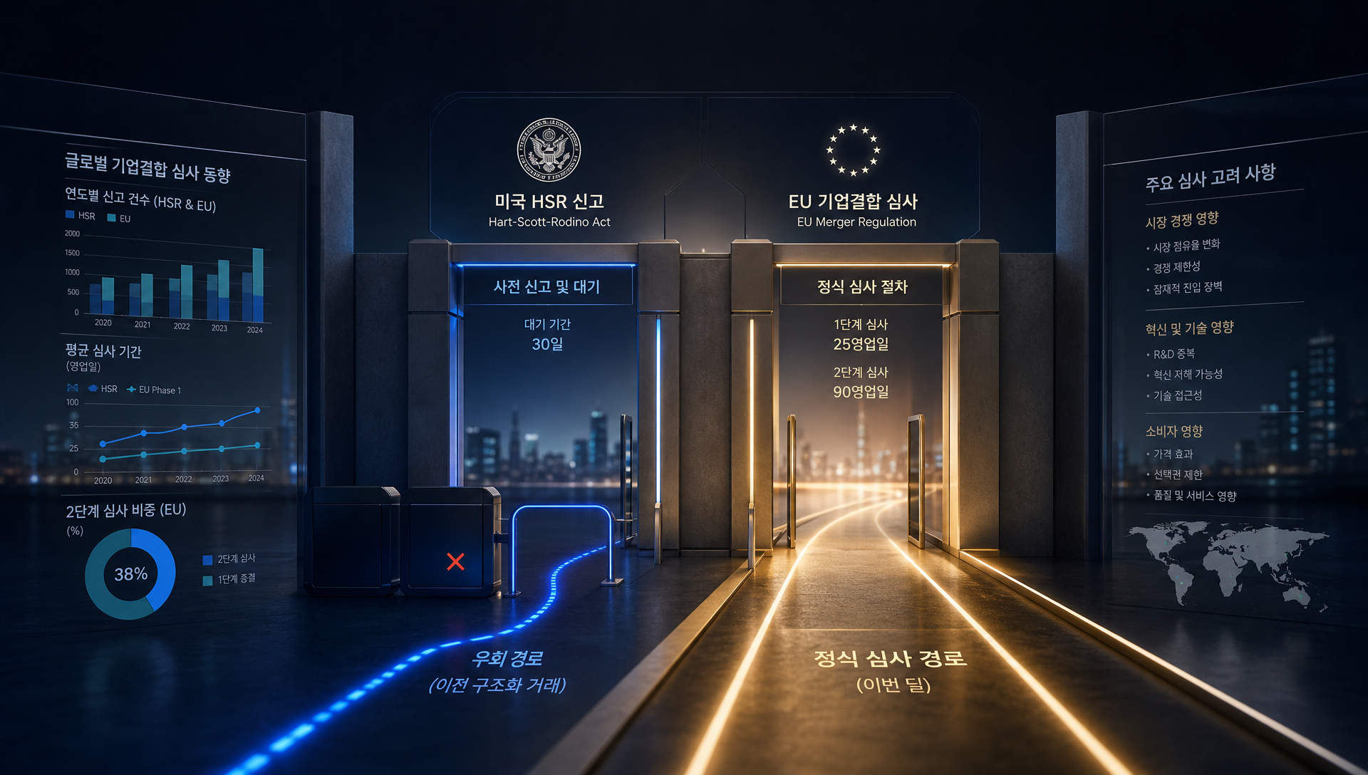 AI 생태계 내 하드웨어 중립성과 수직 통합 우려를 나타내는 인프라 구조도