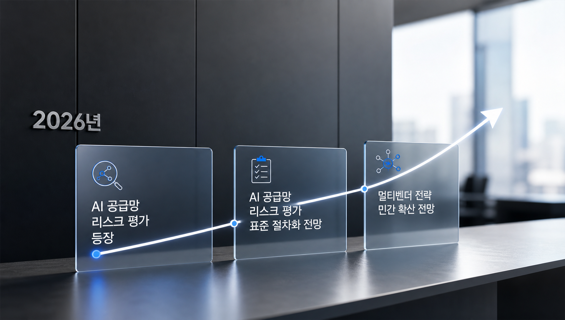 향후 3년~5년 AI 공급망 리스크 표준화와 멀티벤더 전략 확산 중장기 시나리오