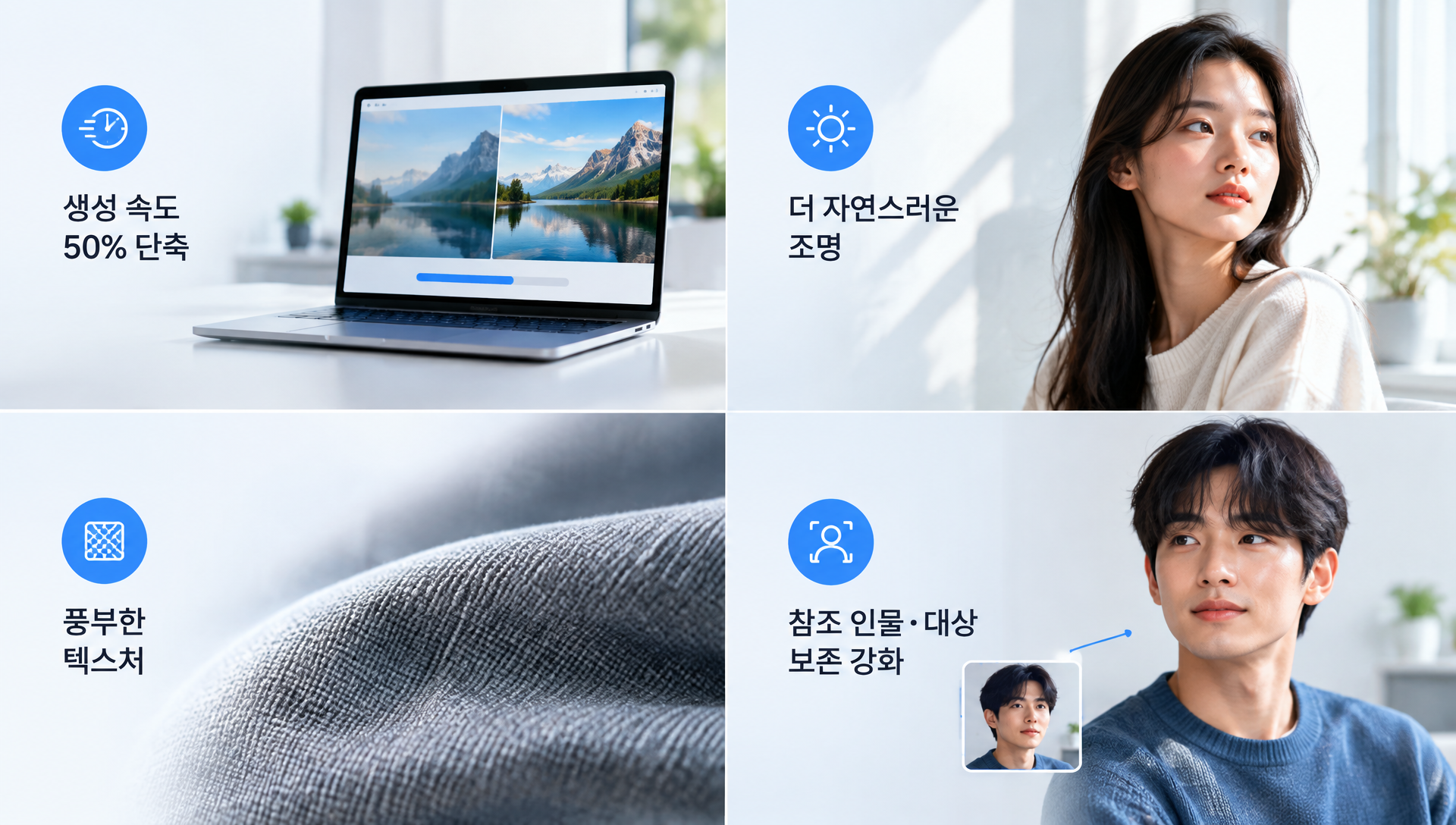 이미지 생성 AI 플레이어별 시장 포지셔닝 분석 차트