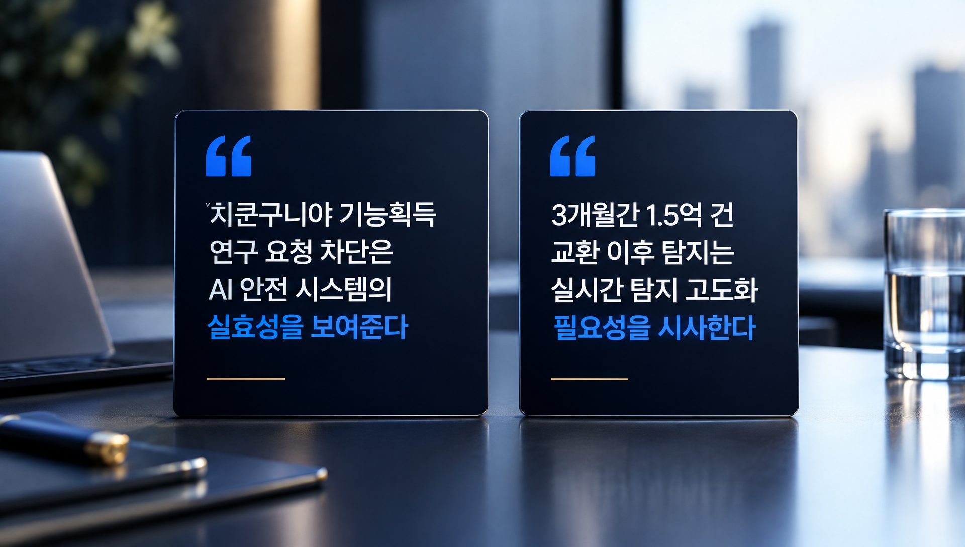 이중용도 연구 차단 사례 및 AI 안전 시스템 성능 평가 결과
