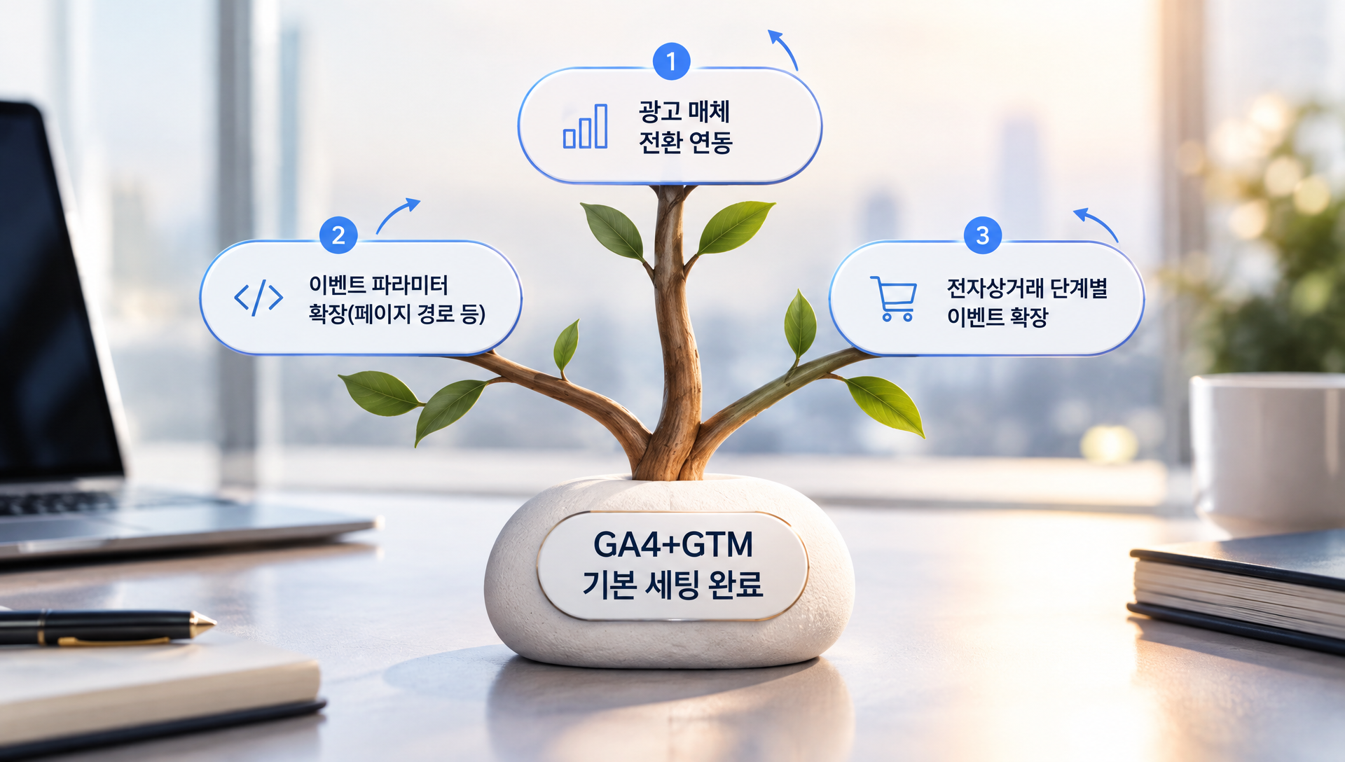 GA4 전자상거래 이벤트와 파라미터 설정 구조