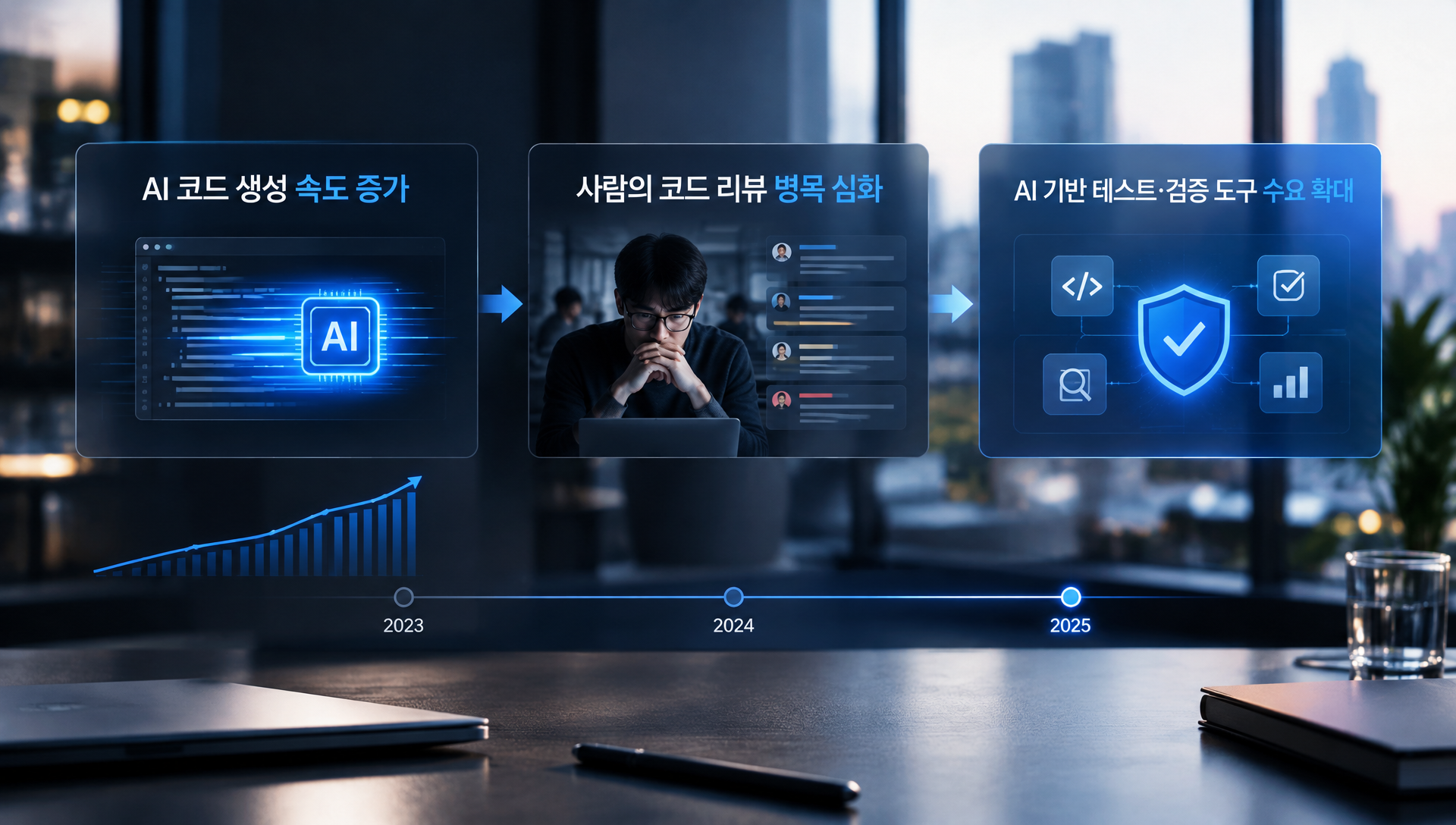 코드 리뷰 병목 해소를 위한 AI 자동화 워크플로우 프로세스