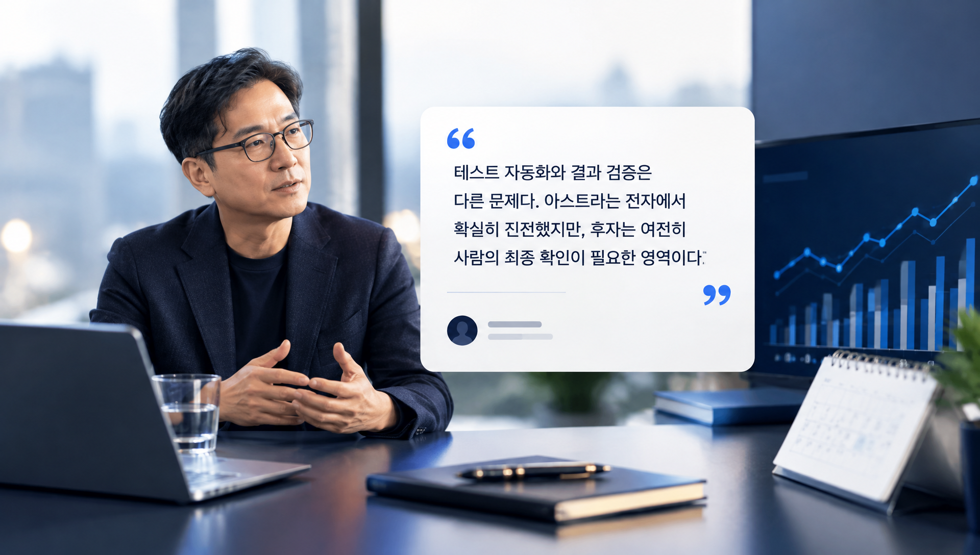 사람과 AI의 역할 분담을 나타내는 하이브리드 검증 체계