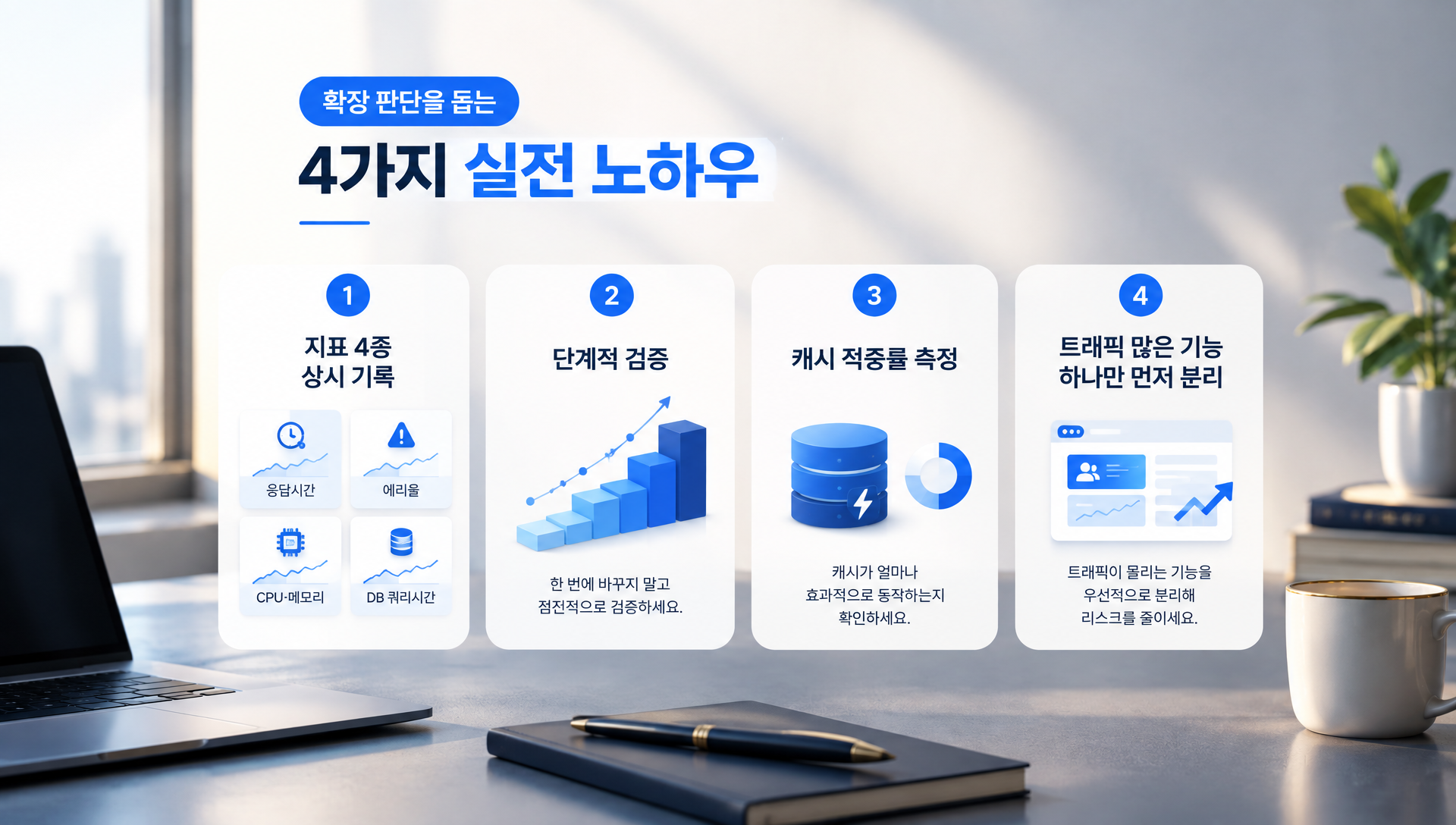 확장 판단을 위한 모니터링 지표 수집 방법