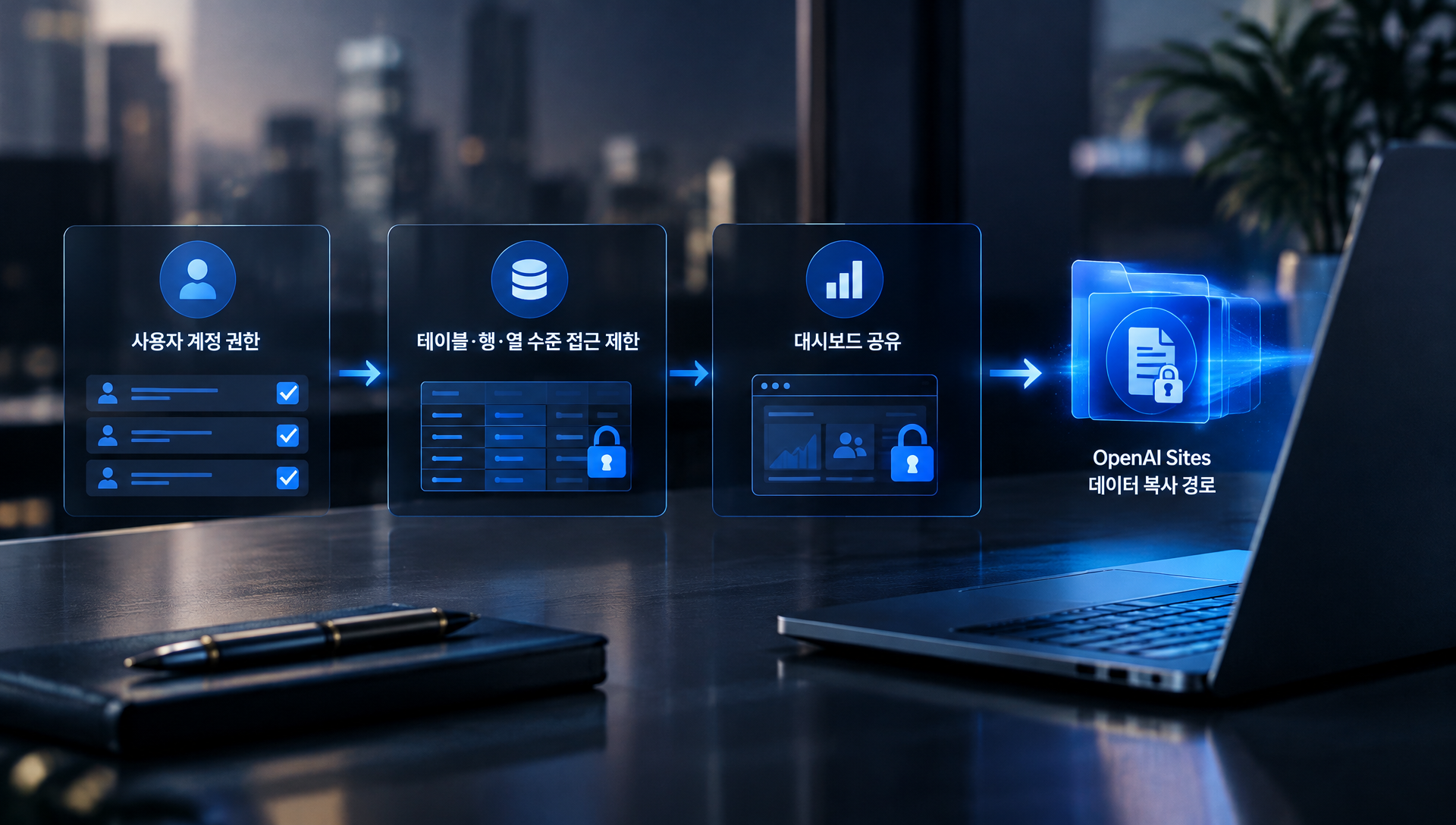 Data agent 도입 전 워크스페이스 설정, 권한 구성, 지표 정의 등 체크리스트