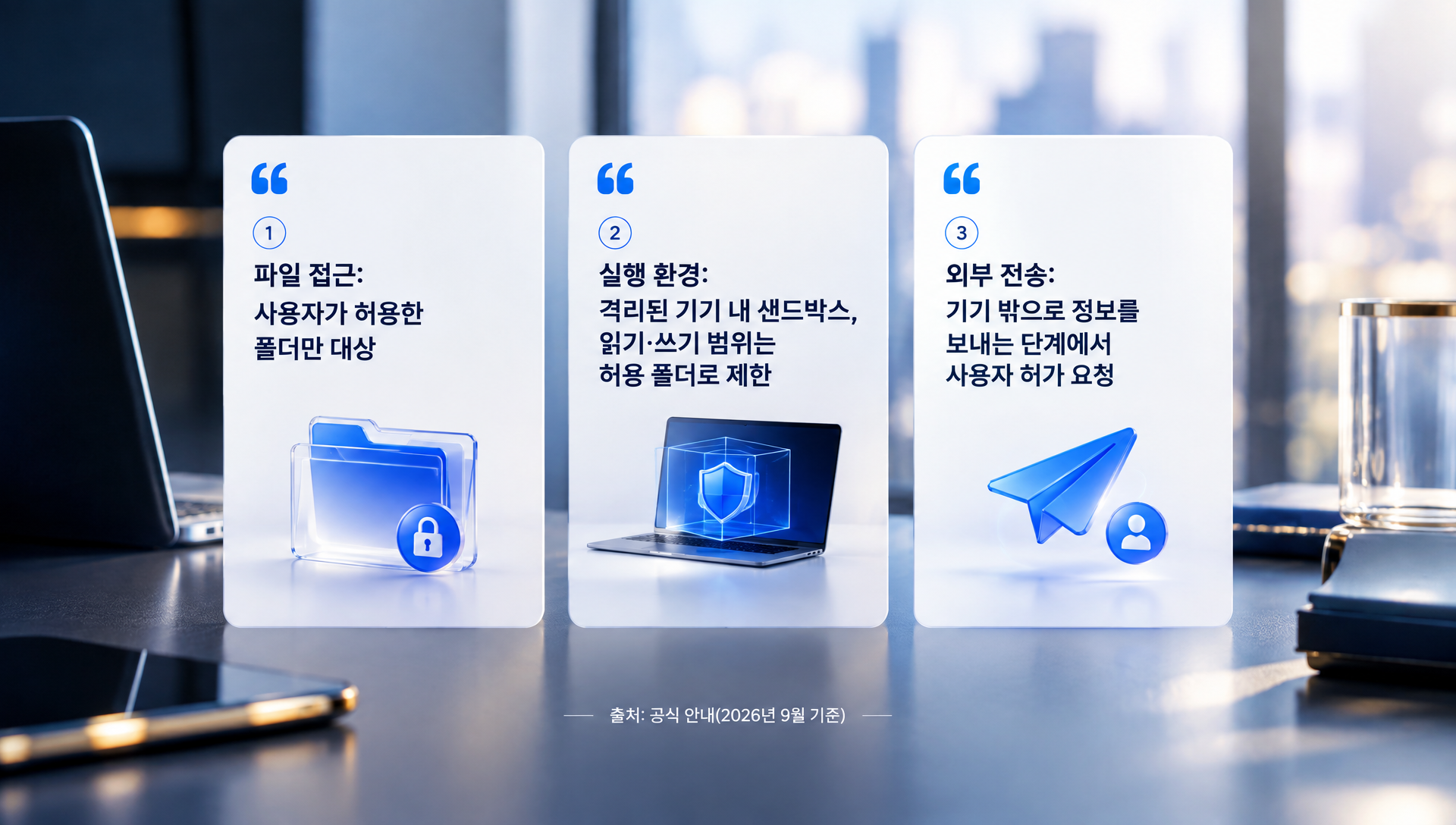 Portable Computer 설계의 허용 폴더, 샌드박스, 승인 절차 원칙