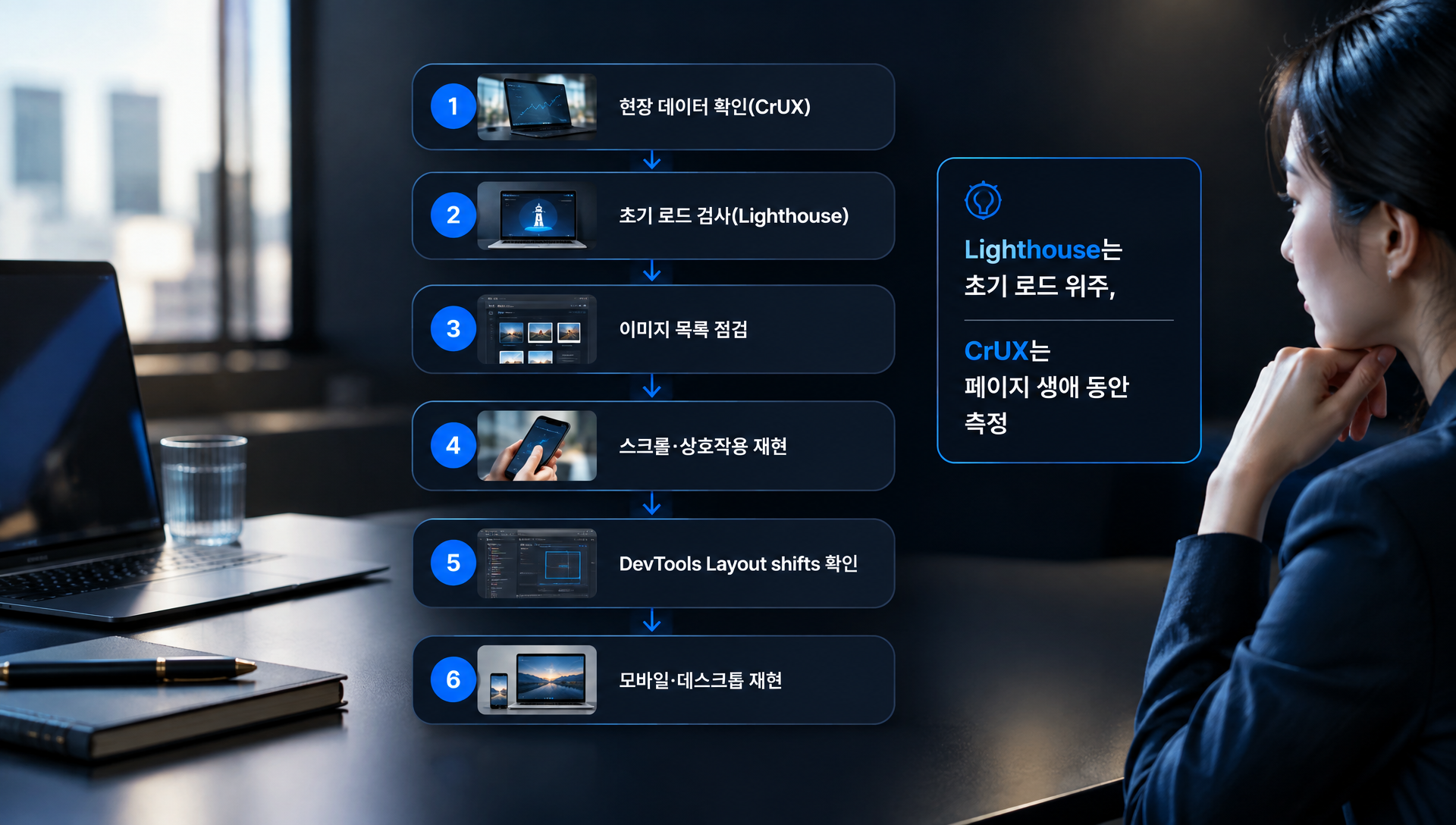 화면 밀림 원인을 찾기 위한 단계별 점검 절차와 DevTools 활용 방법