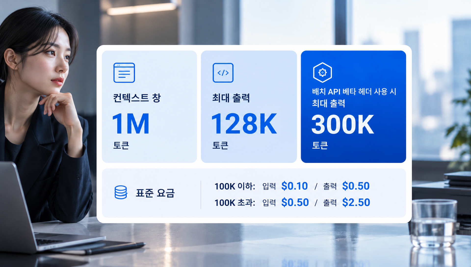 Claude Haiku 5.5의 가격 인하 폭을 나타내는 차트, 100K 토큰 이하 구간 90% 인하 강조