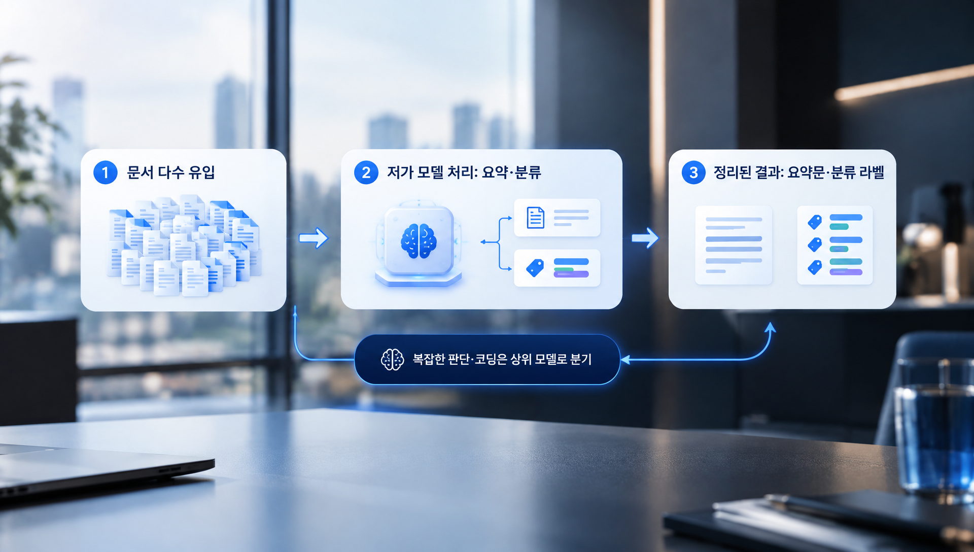 프롬프트 길이에 따른 요금 구간 비교 그래프, 100K 초과 시 5배 단가 인상 시각화