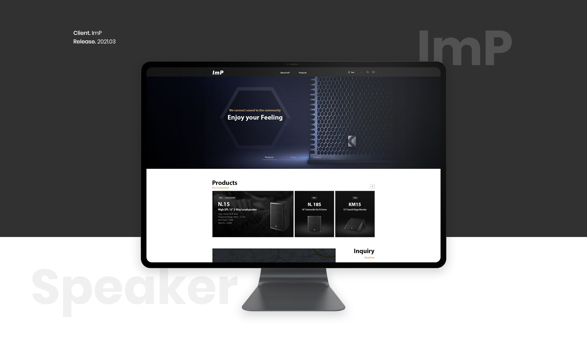 ImP 홈페이지제작