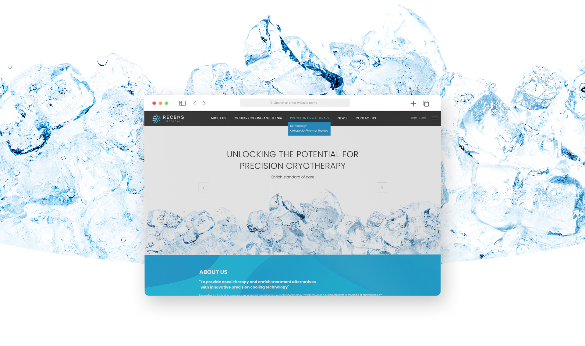 리센스메디컬 홈페이지제작