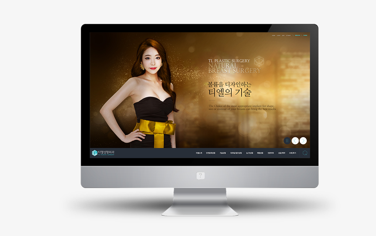 티엘성형외과 홈페이지제작