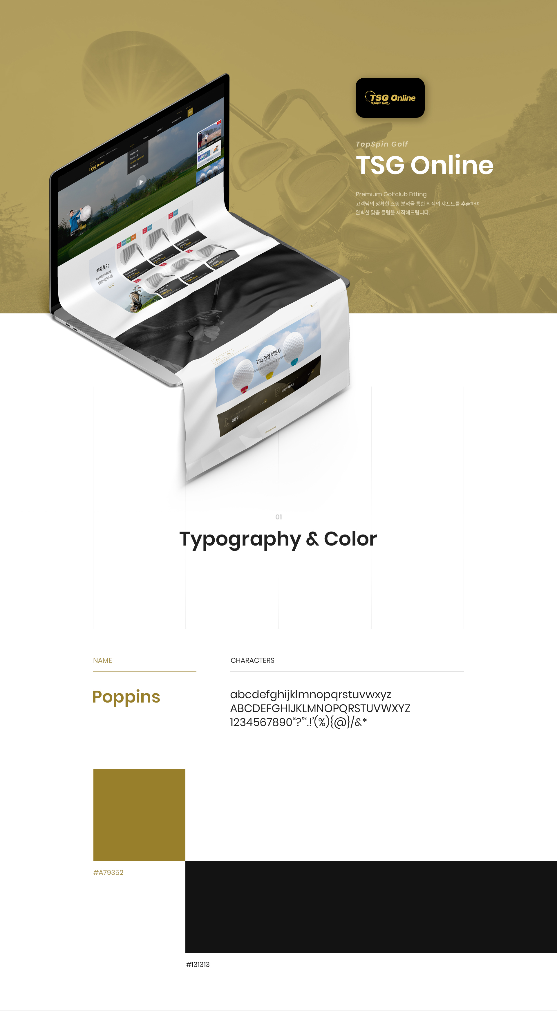 모아골프 홈페이지제작