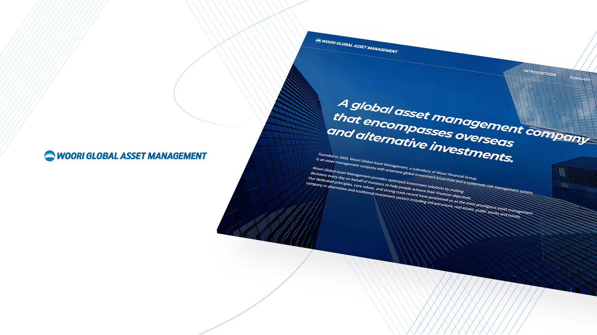 우리글로벌 랜딩페이지제작